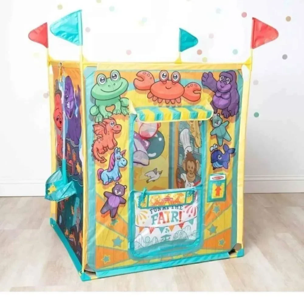 Melissa and Doug Fun at The Fair Game Center Big Play Tent